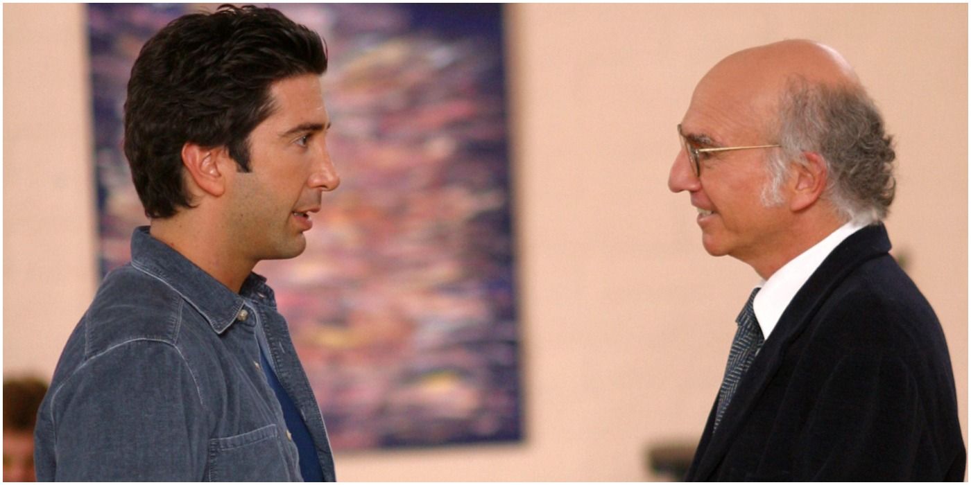 curb your enthusiasm larry david and david schwimmer
