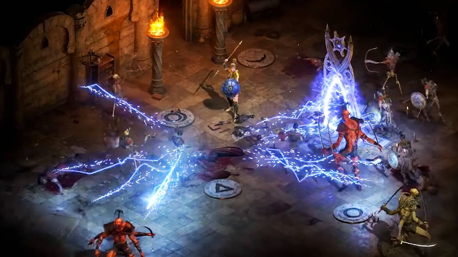diablo 2 amazon lightning