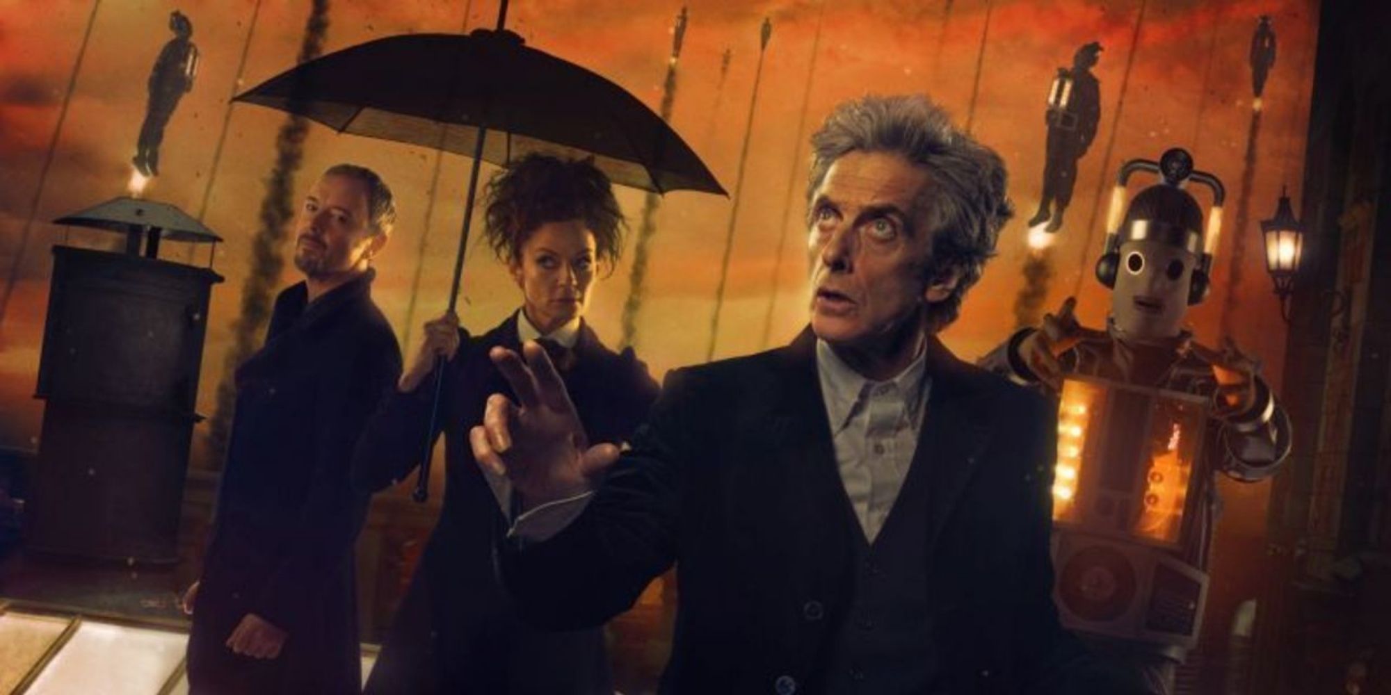 Promotional image of The Doctor Falls, an episode from the TV show Doctor Who.
