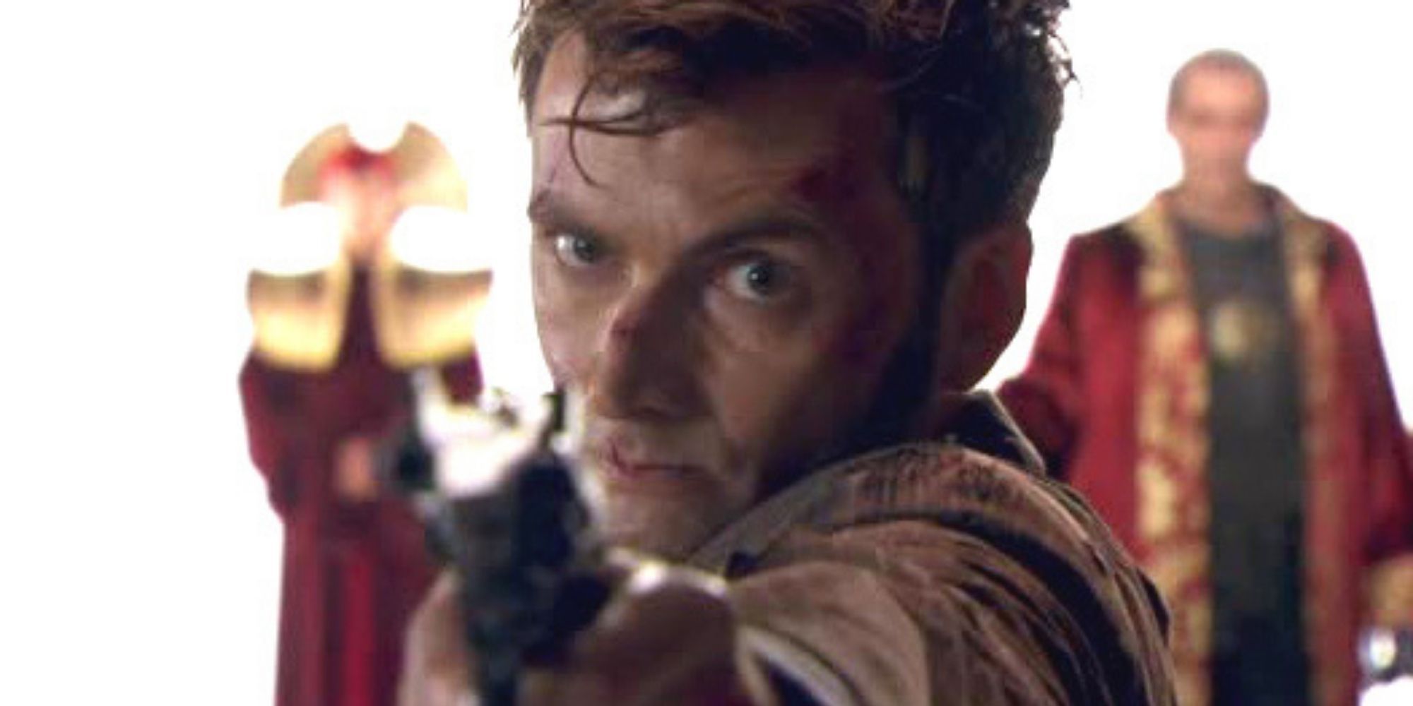 Screenshot of the episode The End of Time, Part Two from the TV show Doctor Who