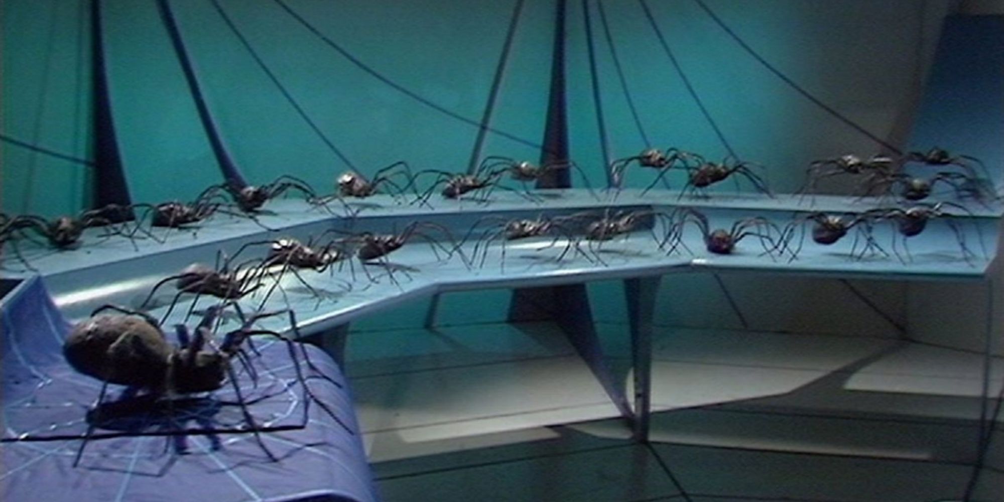 Still of the serial Planet of the Spiders from the TV show Doctor Who.