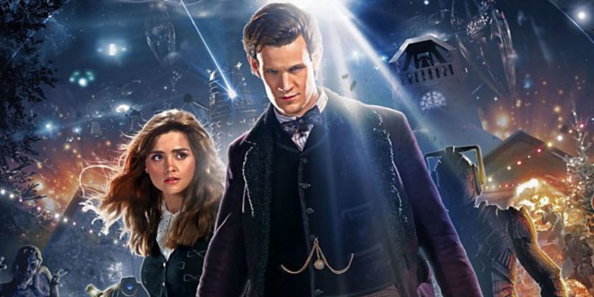 Screenshot of the episode The Time of the Doctor from the TV show Doctor Who.