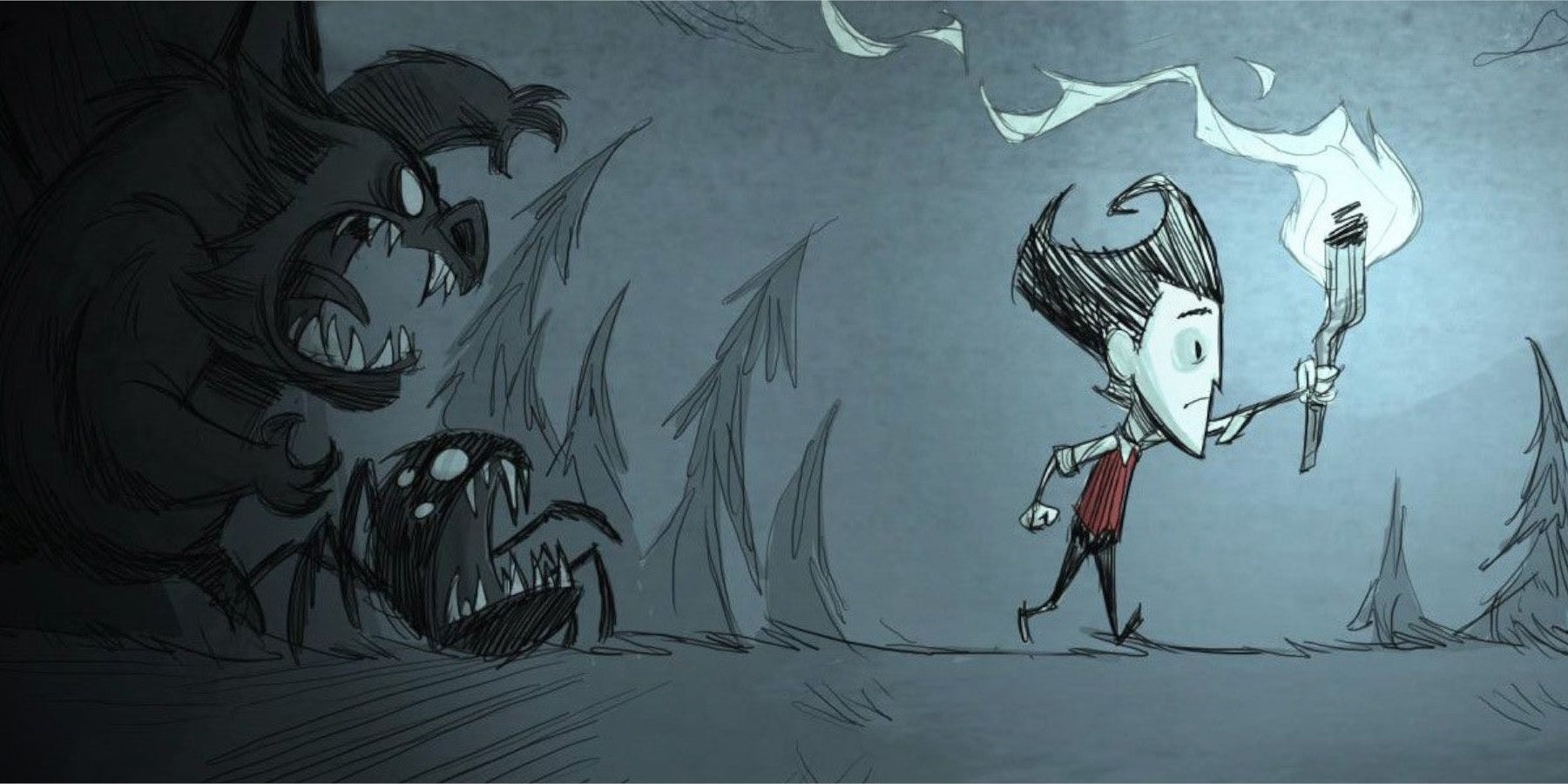 don't-starve-winston-with-torch-running-from-monsters