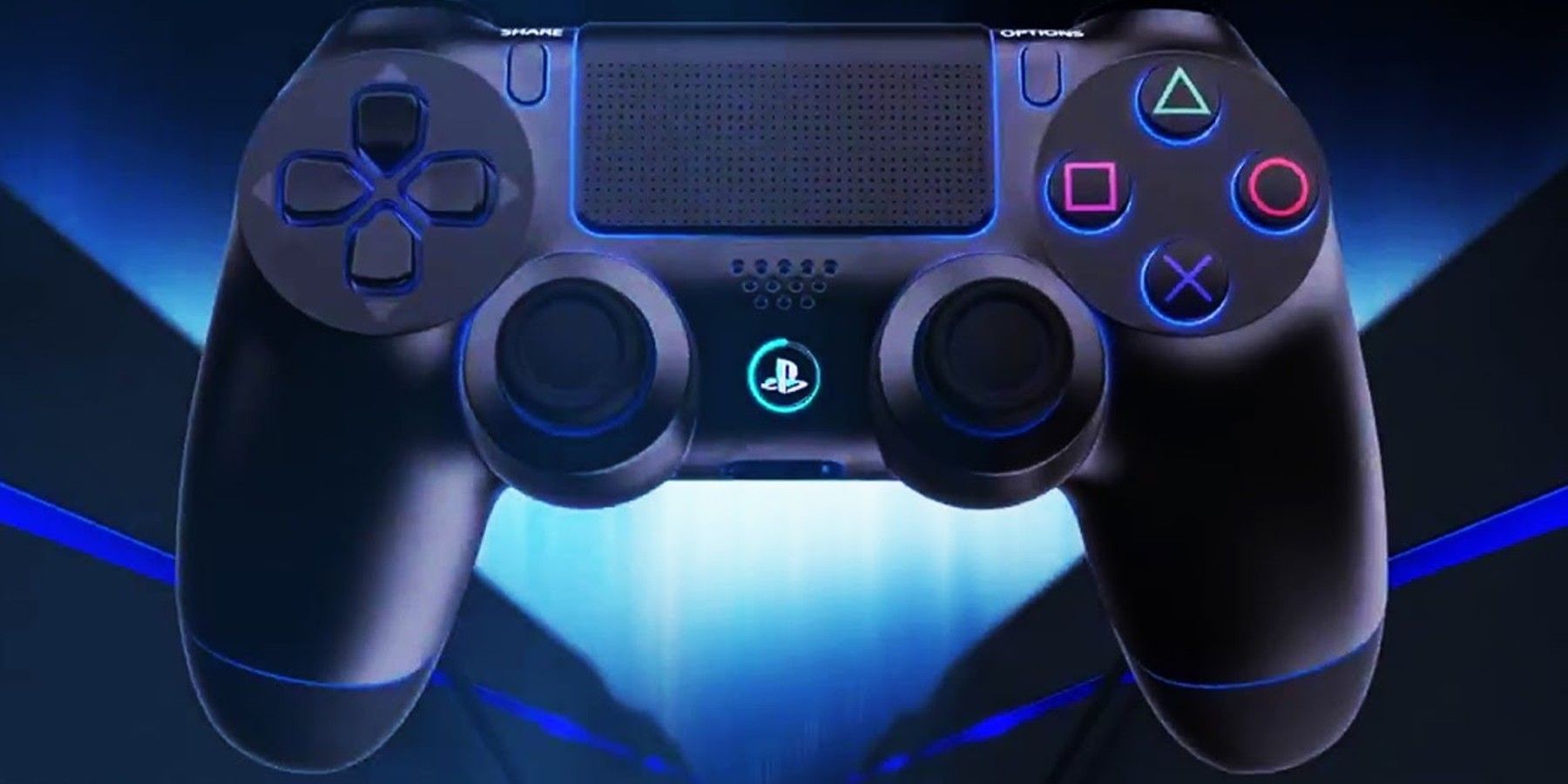 a render of the DualShock 4 controller