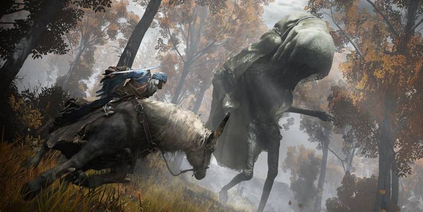 elden ring monster in the woods