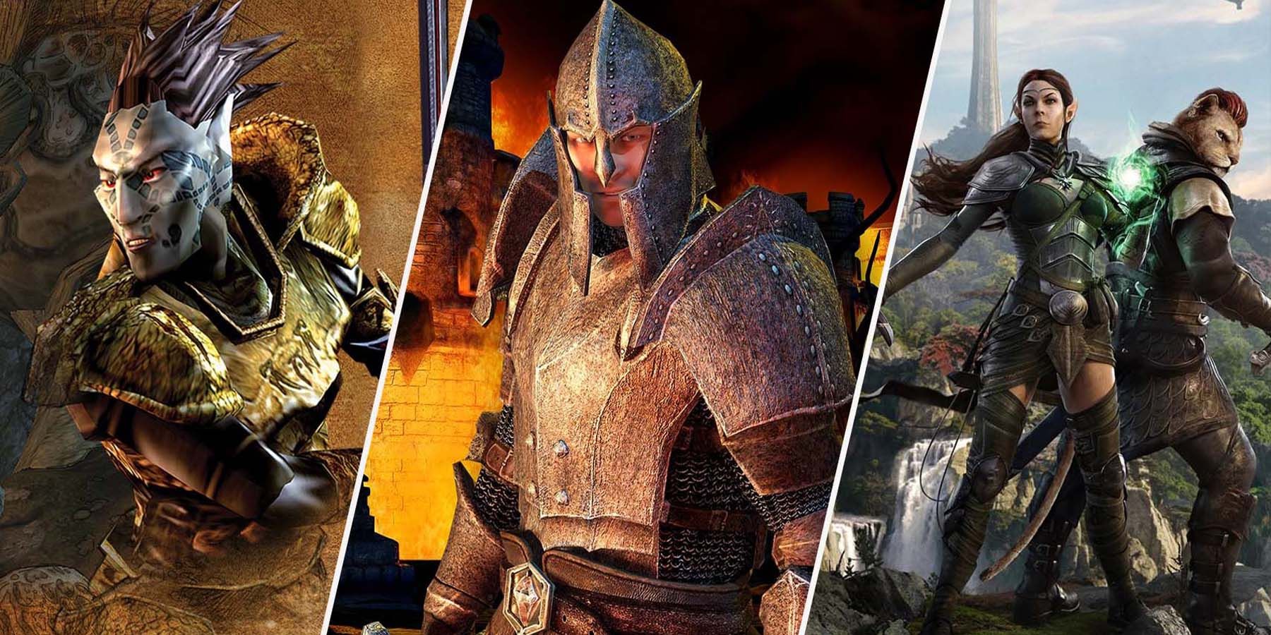 juegos de Elder Scrolls: Morrowind, Oblivion, Eso