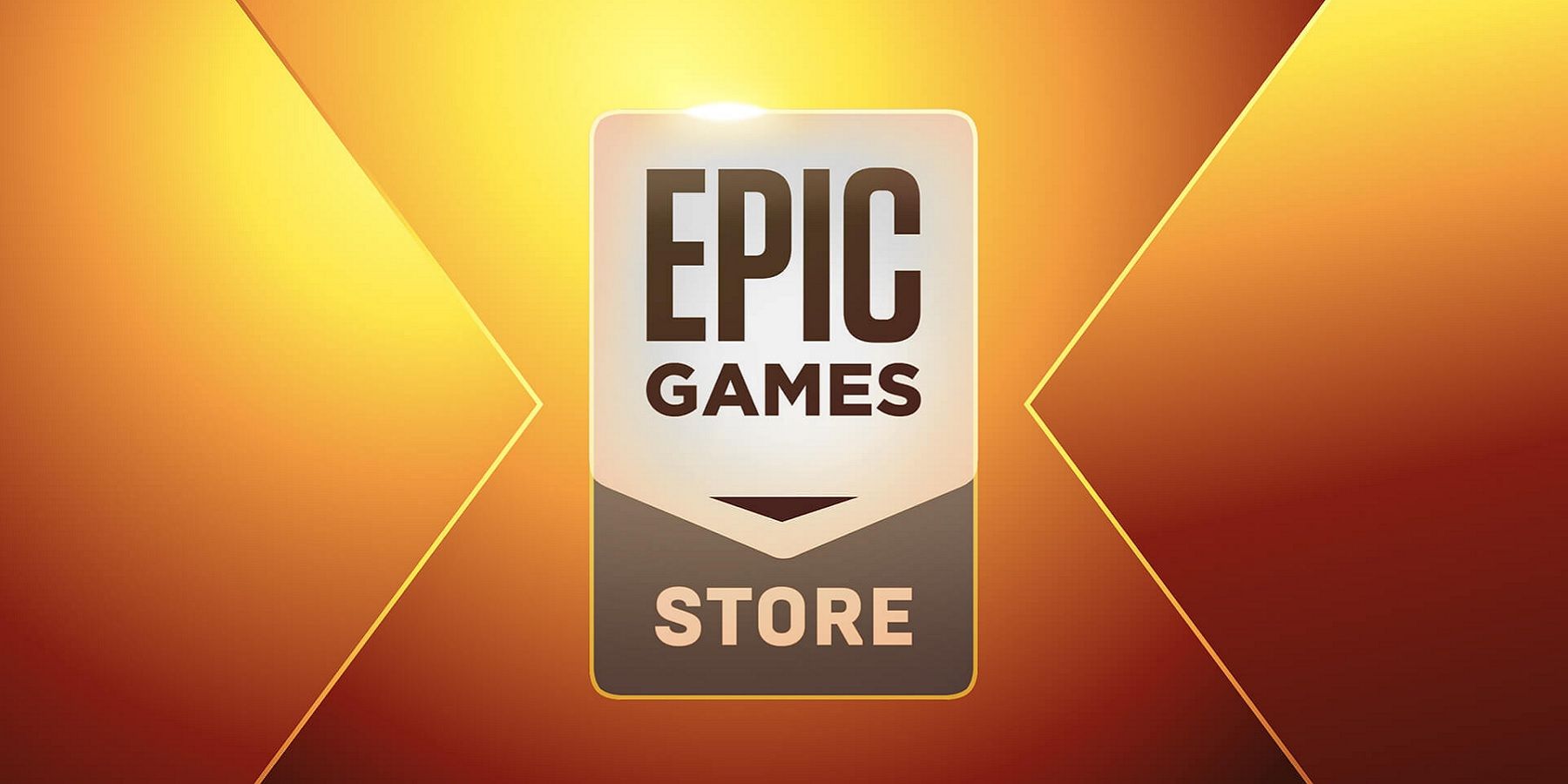 epic games store logo gold background
