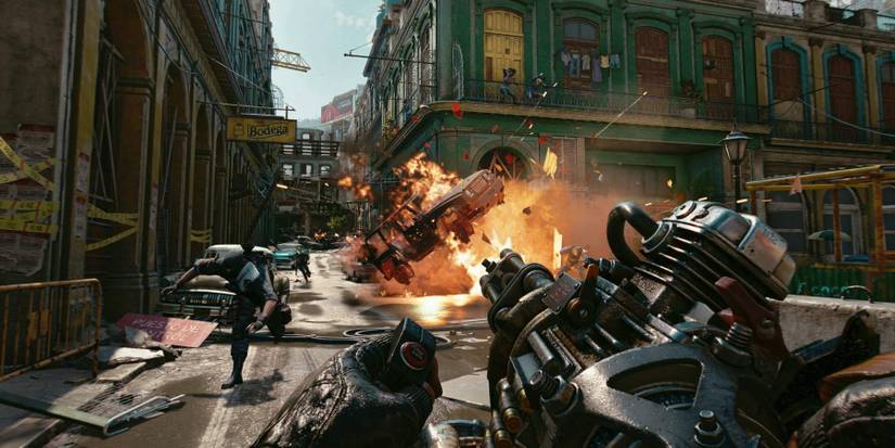 far cry 6 explosion gameplay