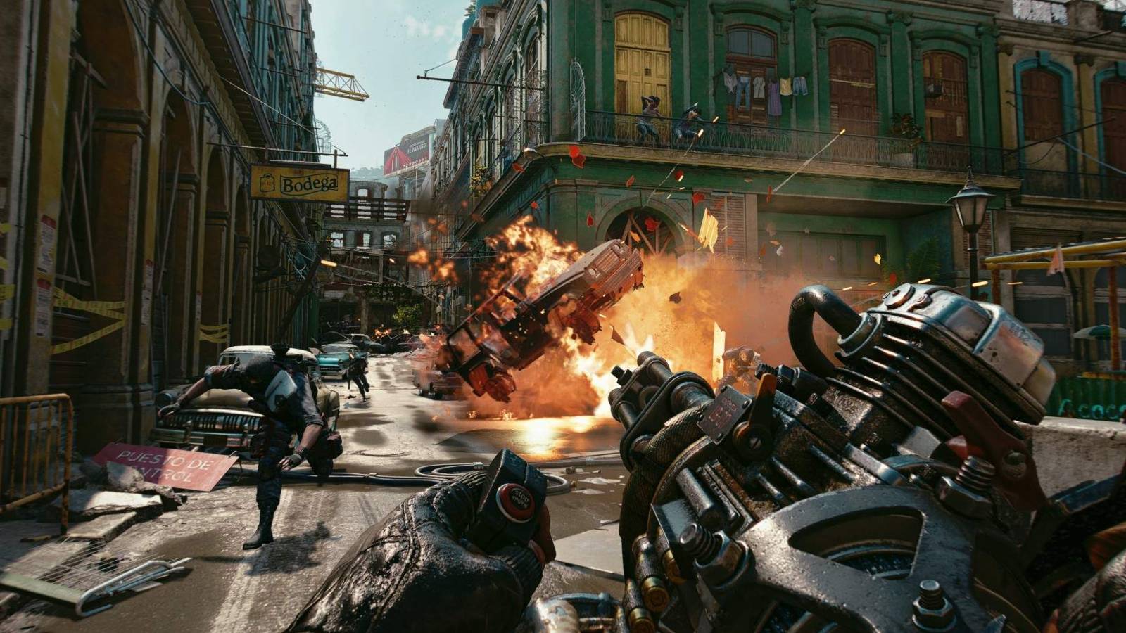 far cry 6 explosion gameplay