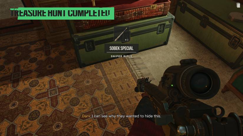 treasure hunt reward