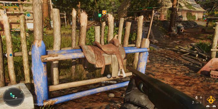 Far Cry 6: How to Perform a Vehicle Machete Kill from a Horse (Road