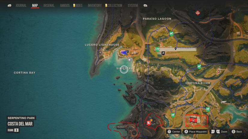 treasure hunt location