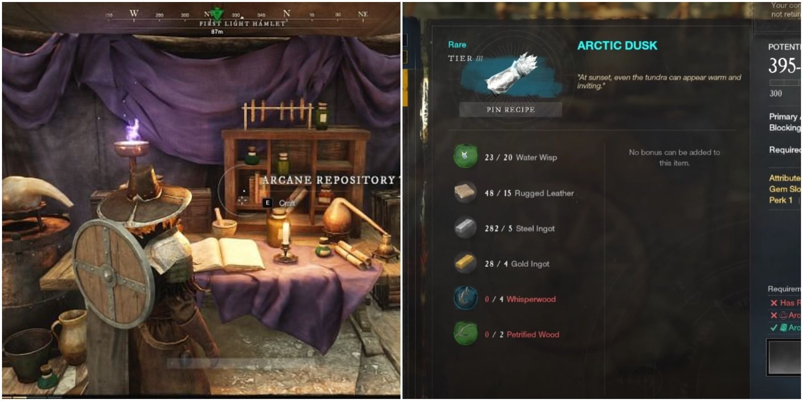 feature image new world arcana guide arcane repository magical item in menu