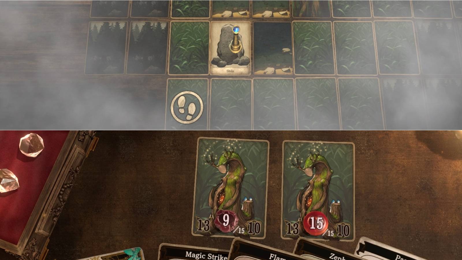 feature image voice of cards the isle dragon roars player in the bewildering wood and treant monsters