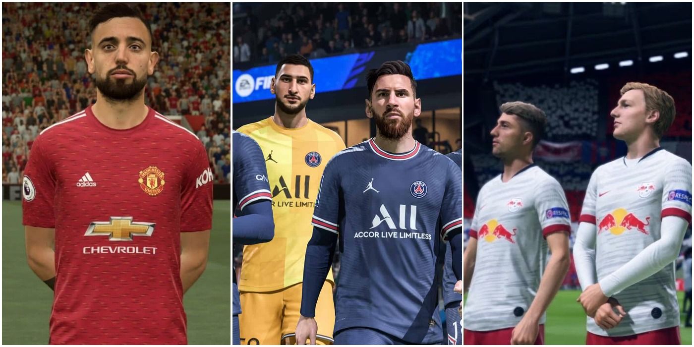 Fifa 22 Bruno Fernandes PSG RB Leipzig