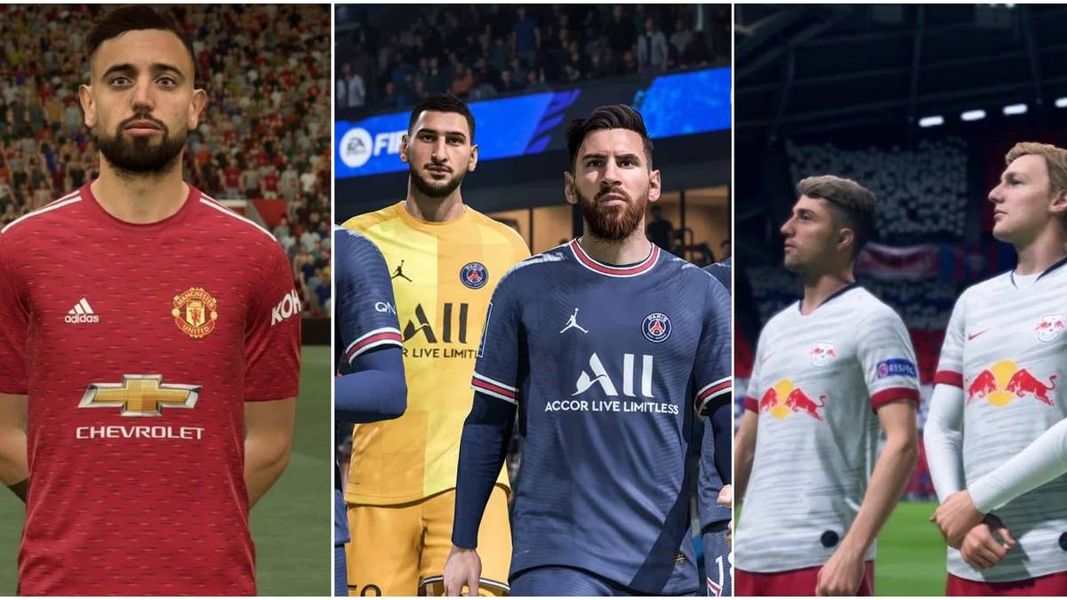 Fifa 22 Bruno Fernandes PSG RB Leipzig