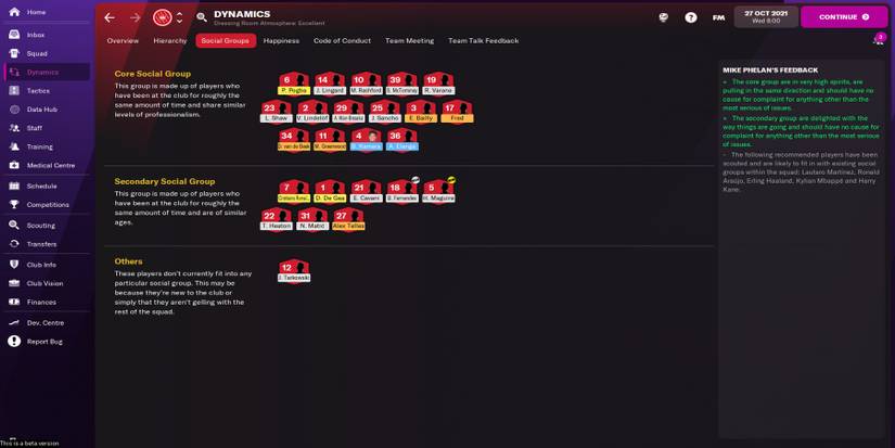 Dynamics - Social Groups