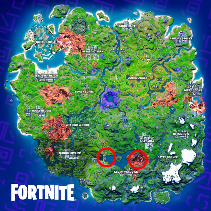 fortnite use a shadow stone or flopper