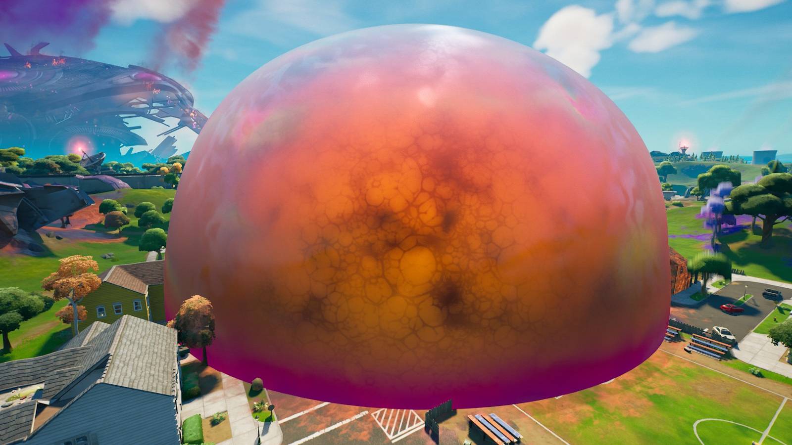 fortnite destroy sideways rocks