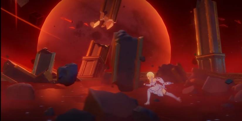 genshin impact cataclysm lumine female traveler trailer