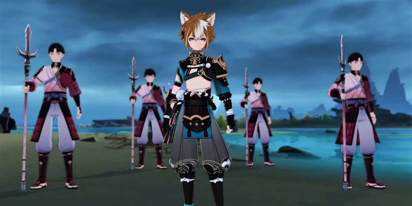 genshin impact watatsumi army gorou inazuma