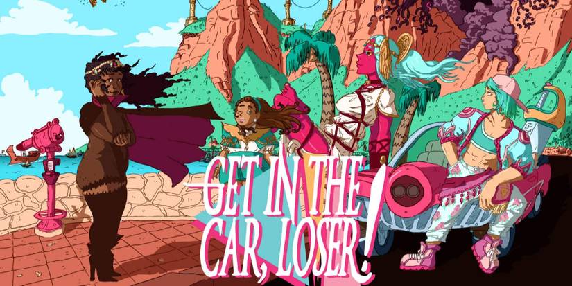 get in the car, loser! rpg lesbian road trip lgbtq+ representation love conquers all