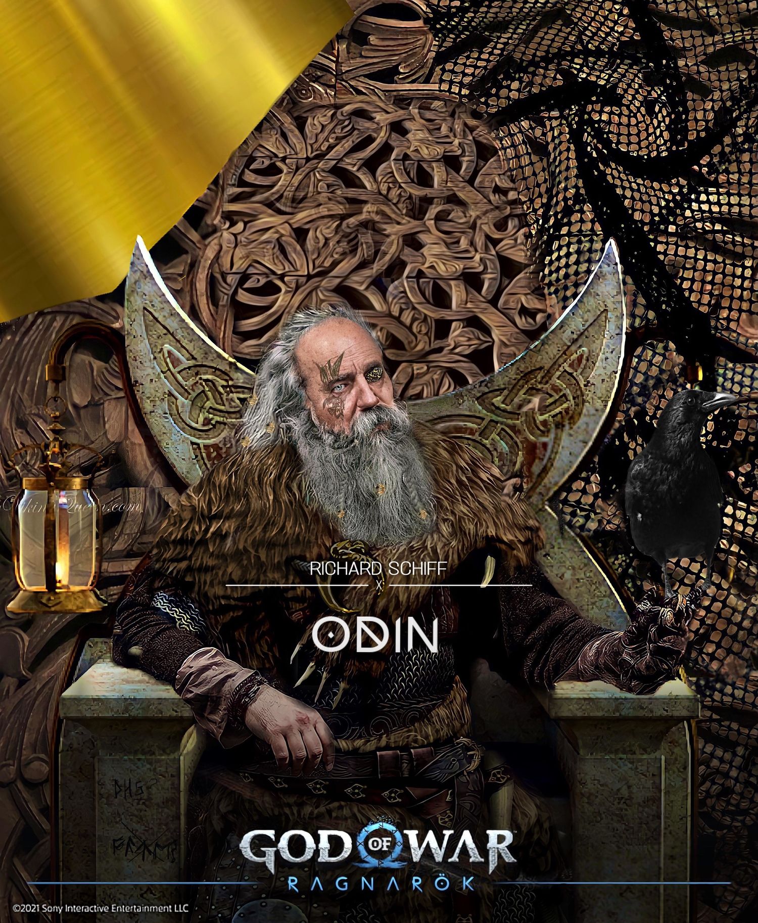 God Of War Ragnarok Odin Chair 