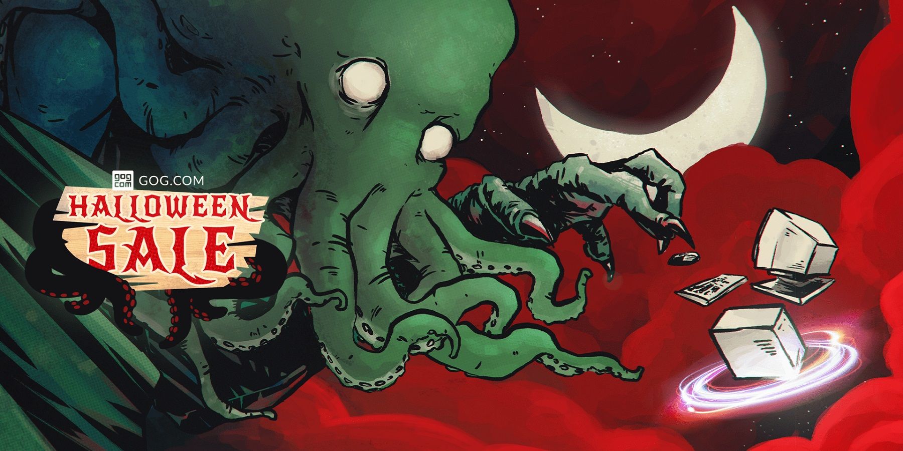 gog.com halloween sale feature