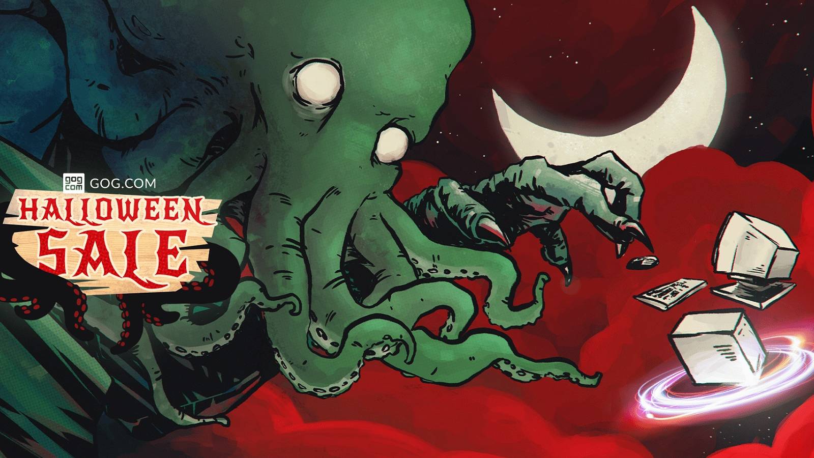 gog.com halloween sale feature