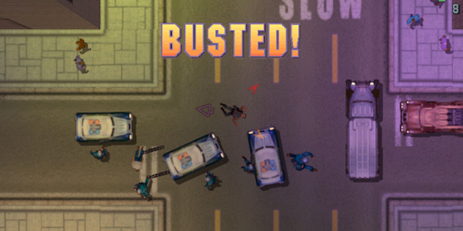 gta 2 busted