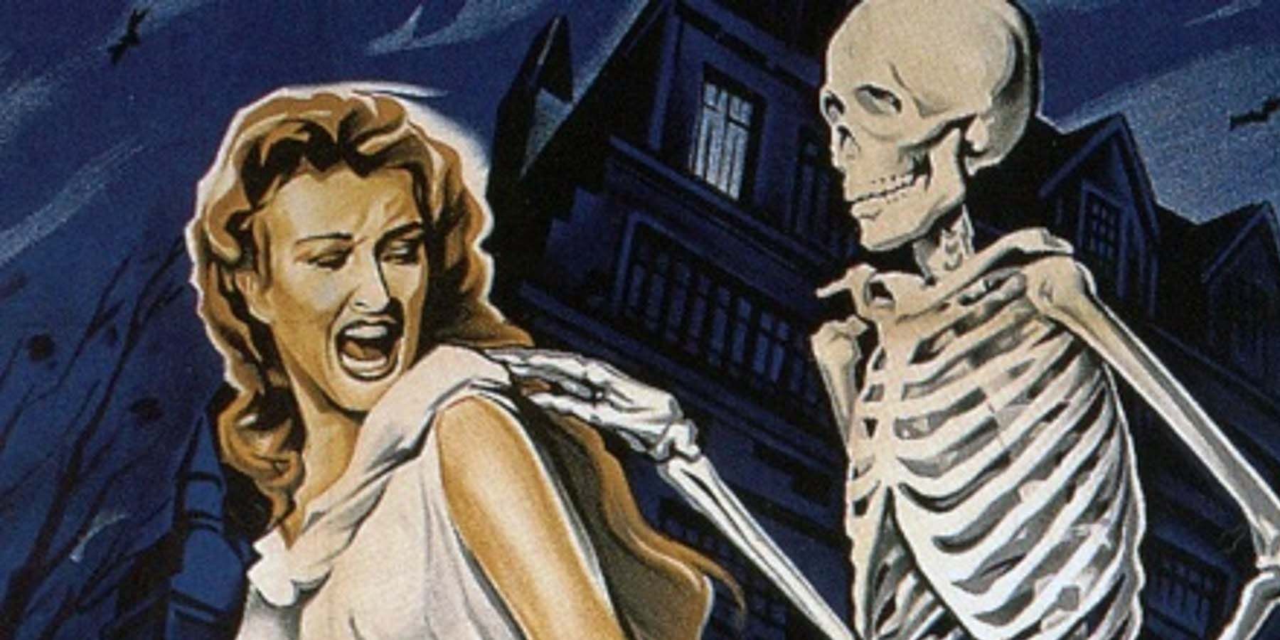 house on haunted hill 1959 Skeleton