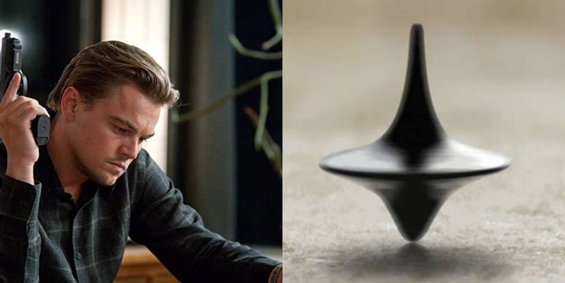 Cobb and the top in Inception (2010)