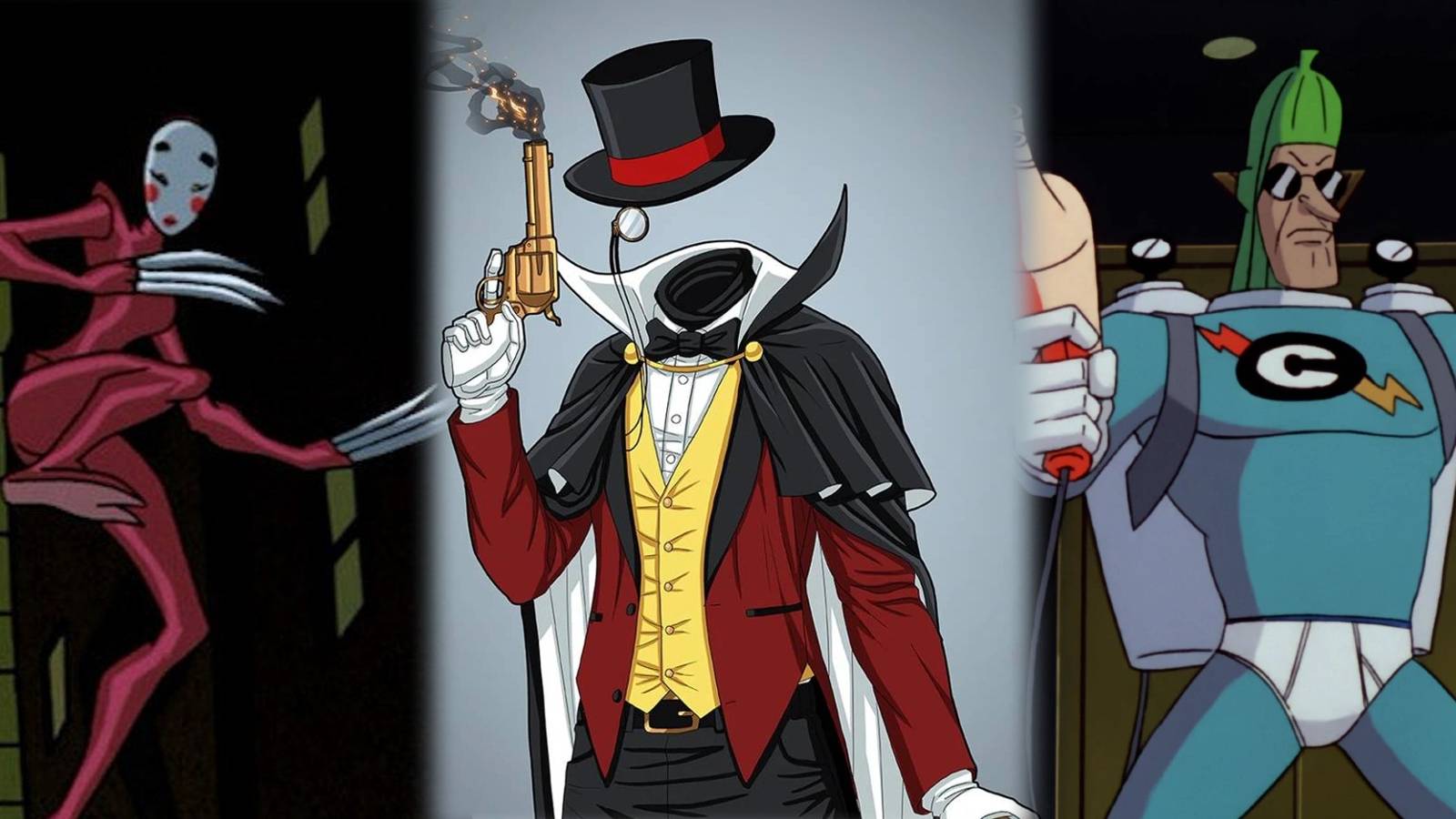 The Suicide Squad DC comics Kabuki Twins Gentleman Ghost Condiment King