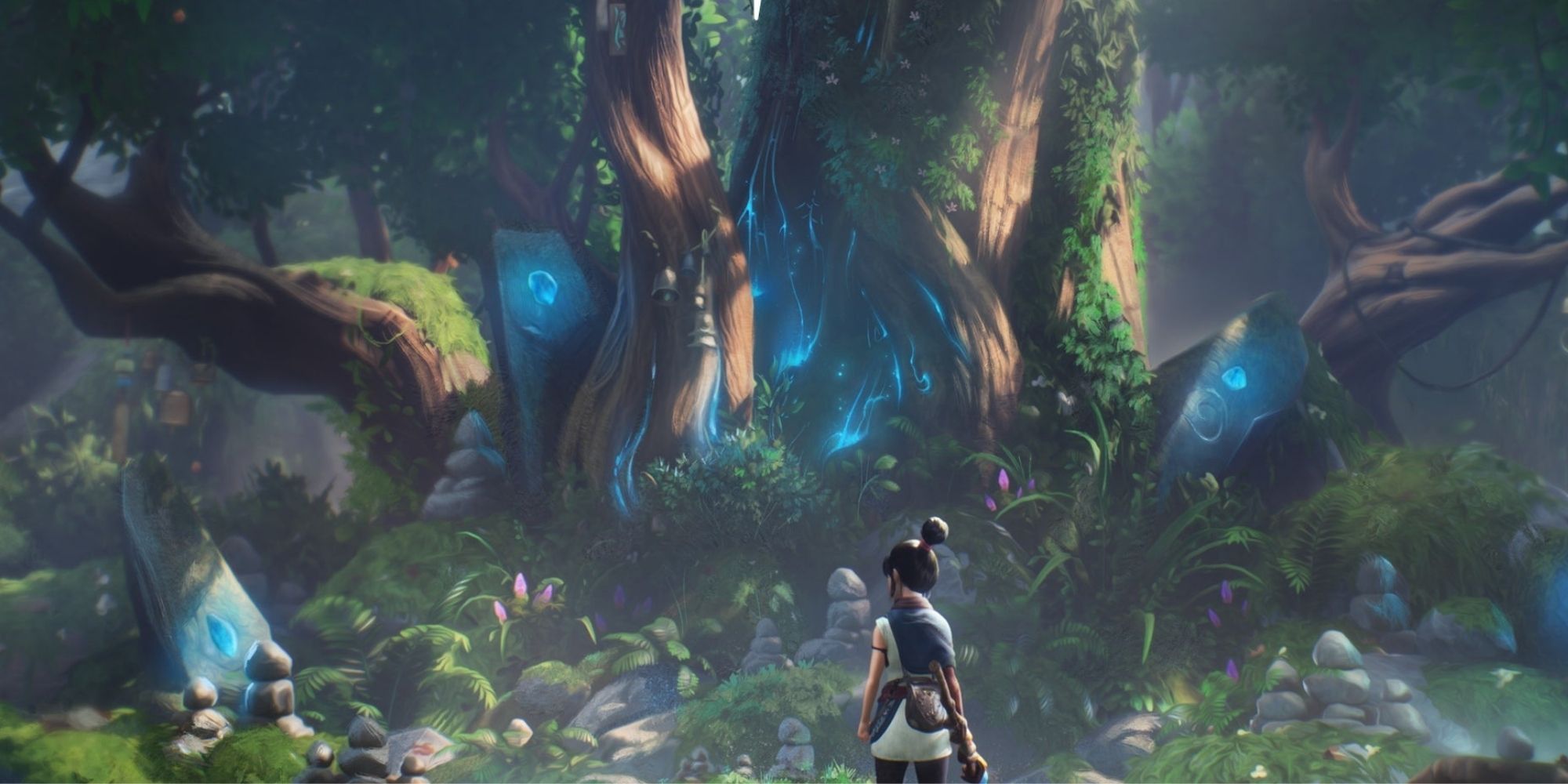 Promotional image of Kena: Bridge of Spirits.