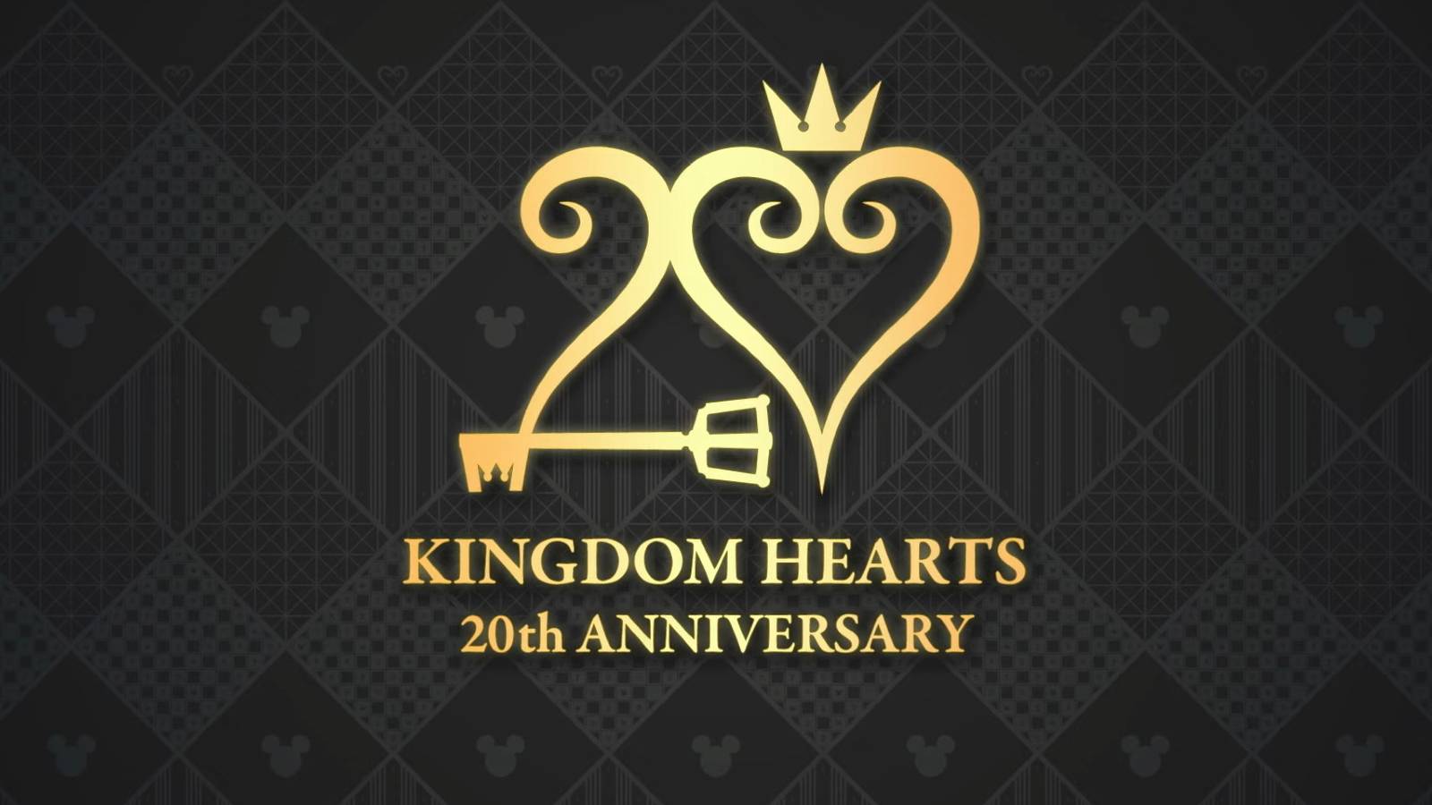 kingdom hearts 20th anni logo