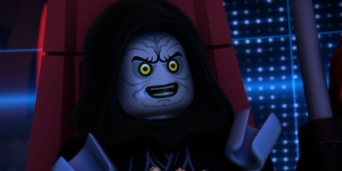 Lego Palpatine smiling LEGO Star Wars