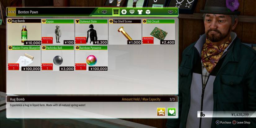 lost-judgment-kappa-statues-benten-pawn