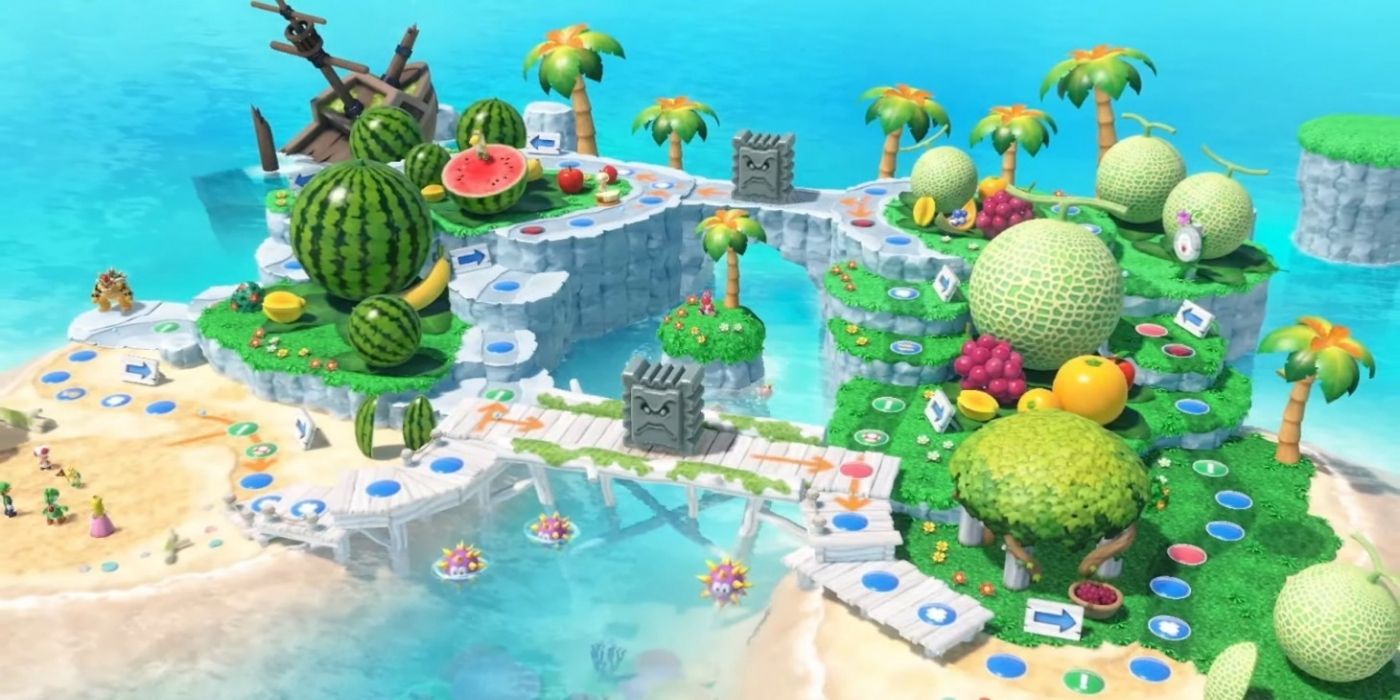 mario party superstars map