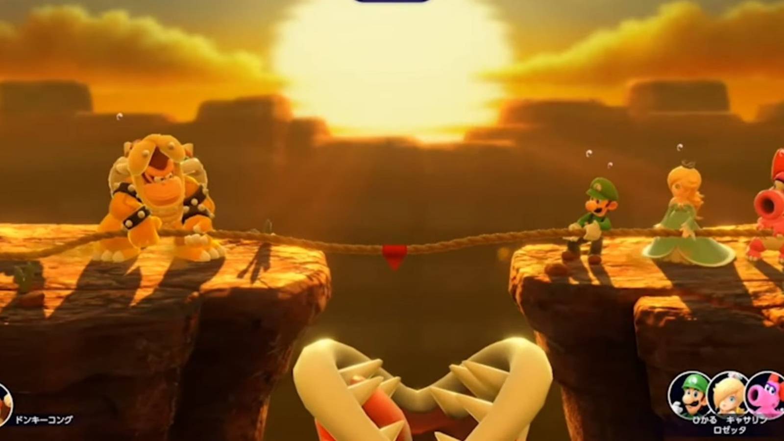 mario party superstars tug o war minigame