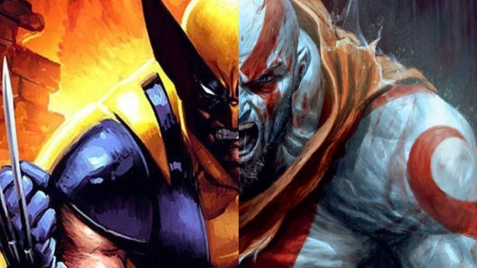 marvel wolverine kratos god of war ps5 one shot