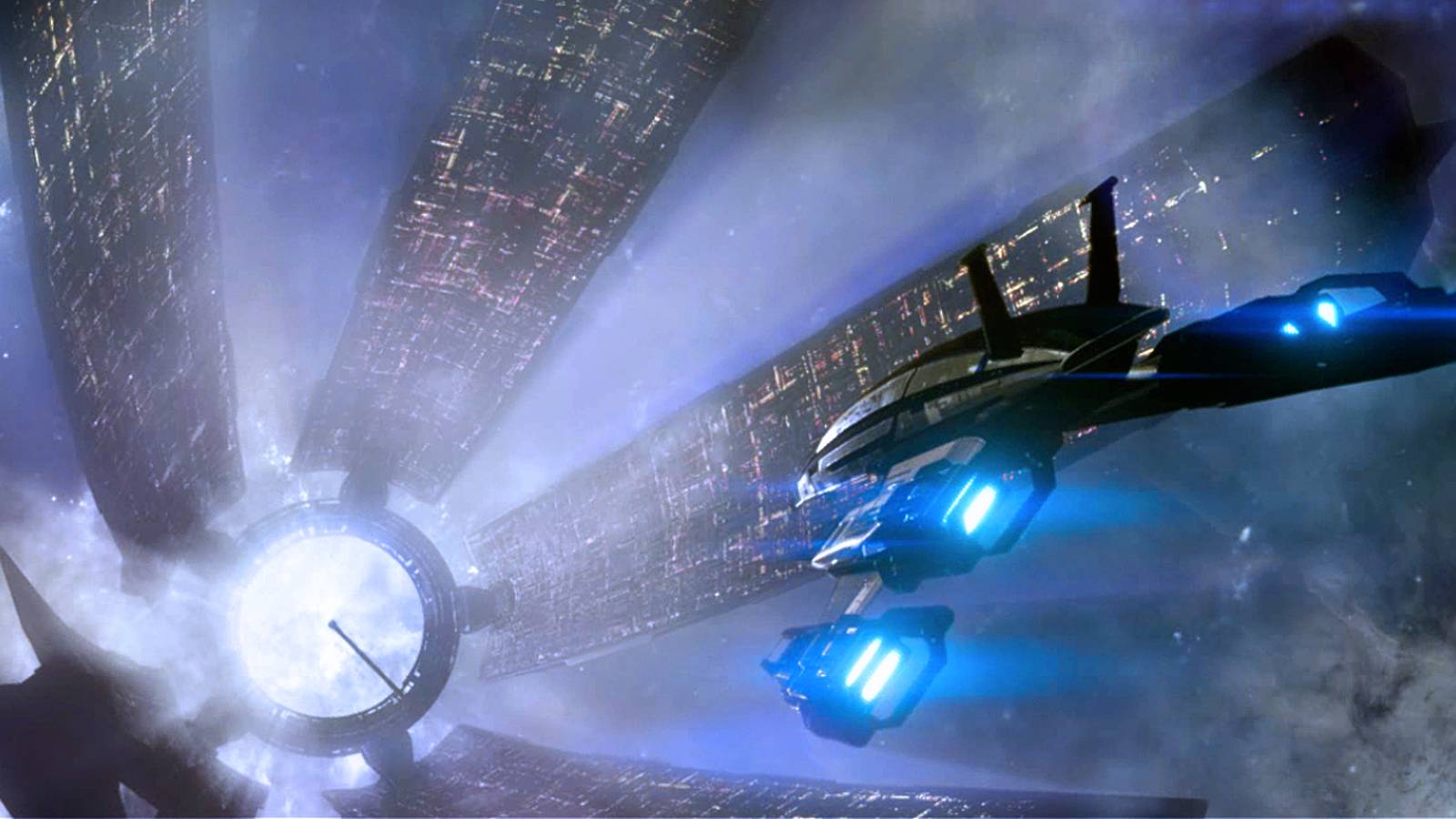 mass effect 3 ssv normandy s-2 citadel fan oil painting