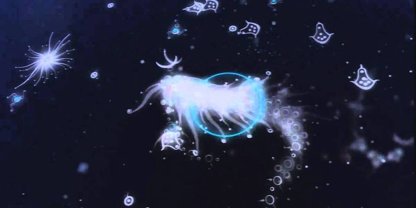 Scene from flOw game trailer. 