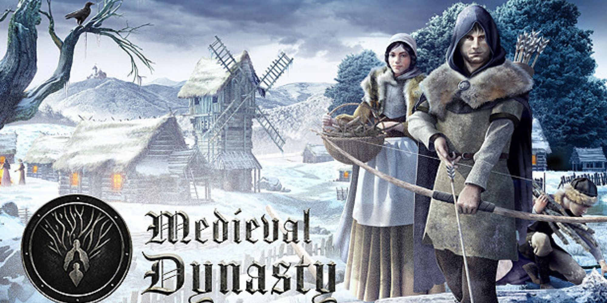 Promotional image of the game Medieval Dynasty.