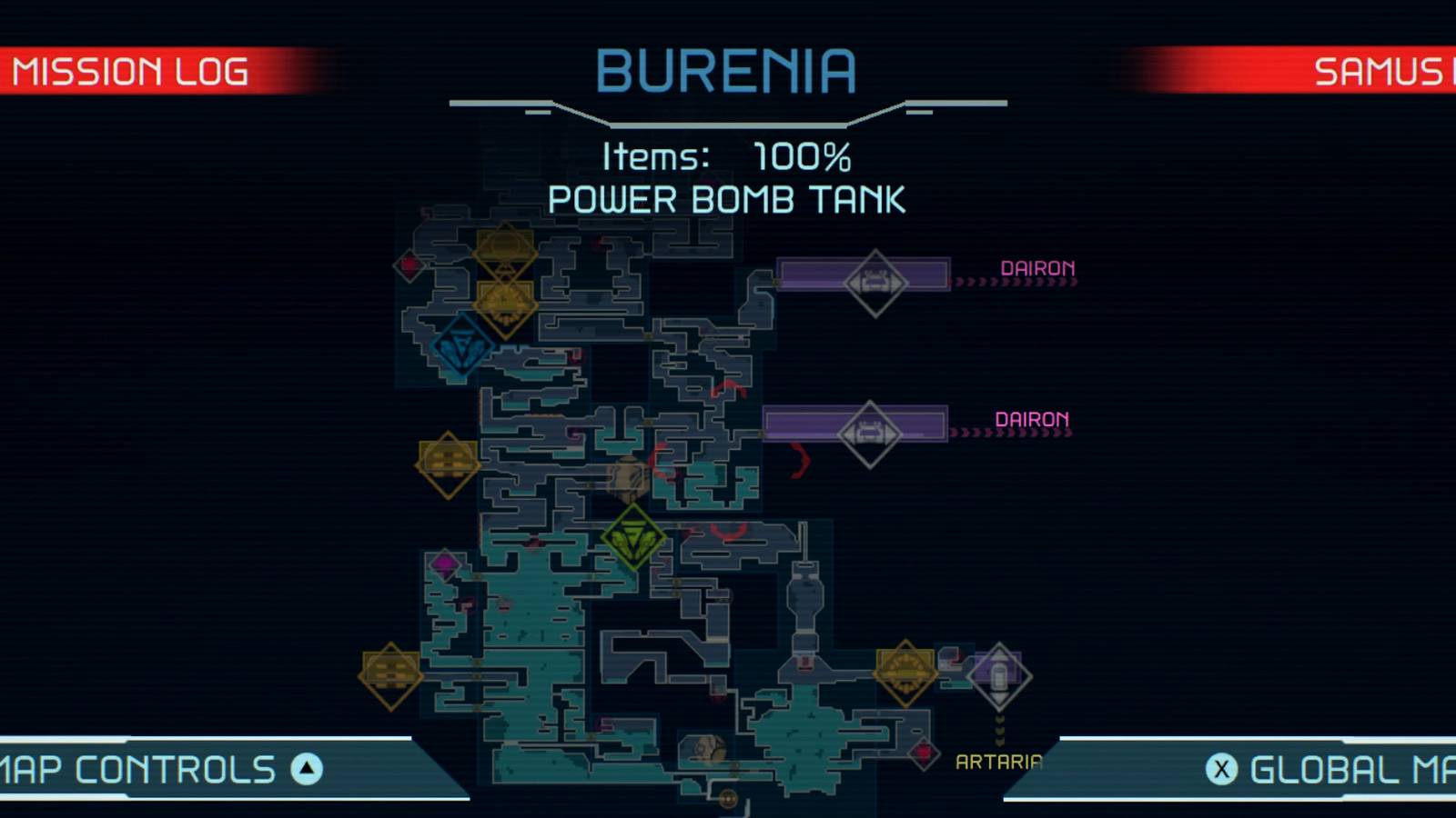 metroid-dread-burenia-complete-map