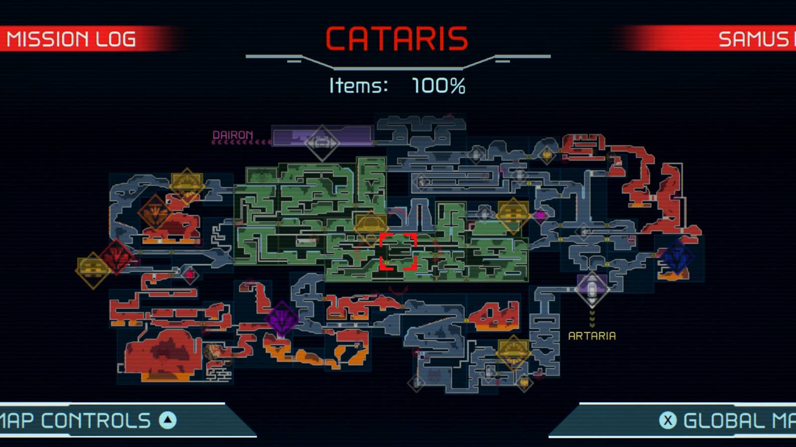 metroid-dread-cataris-complete-map