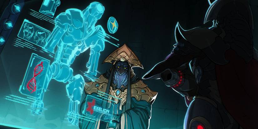 metroid dread chozo archive art ferenia