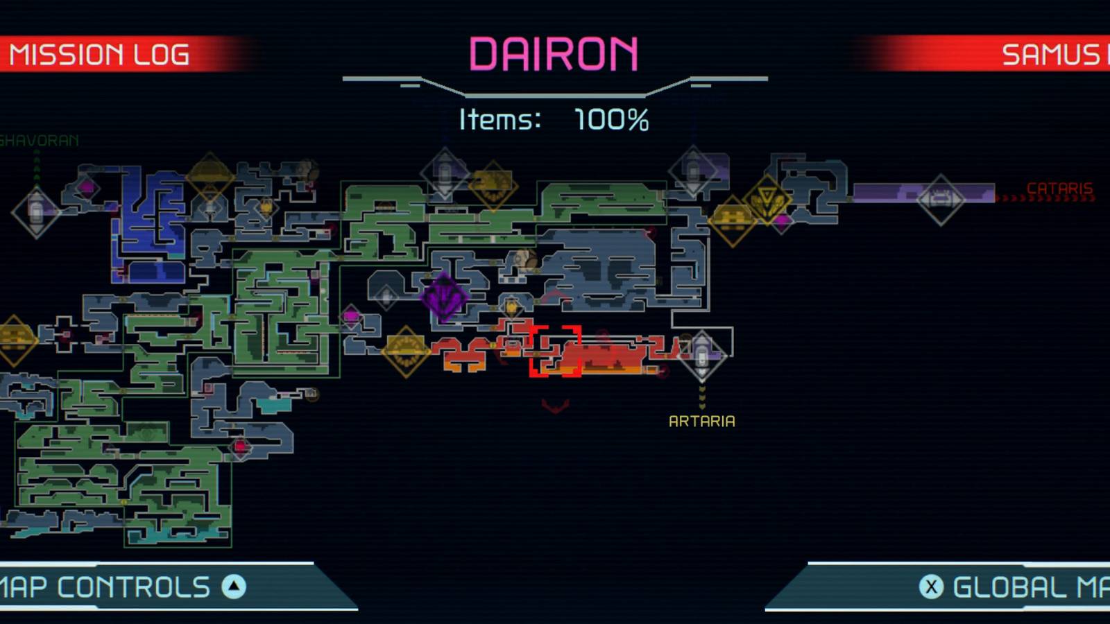metroid-dread-dairon-complete-map