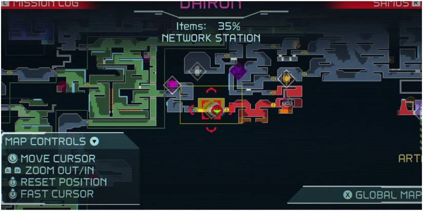 metroid dread dairon map close crop