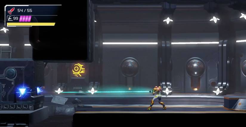 metroid dread grapple beam room