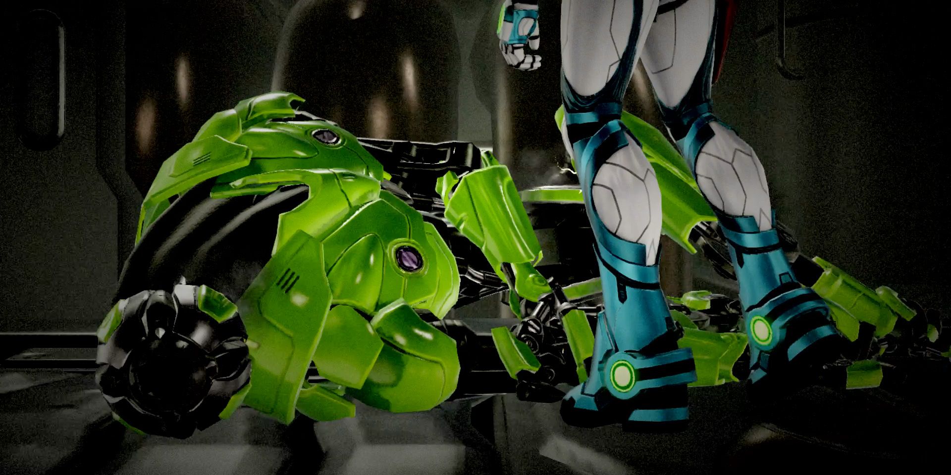 Metroid-dread-morph-ball-guide-green-emmi-dead